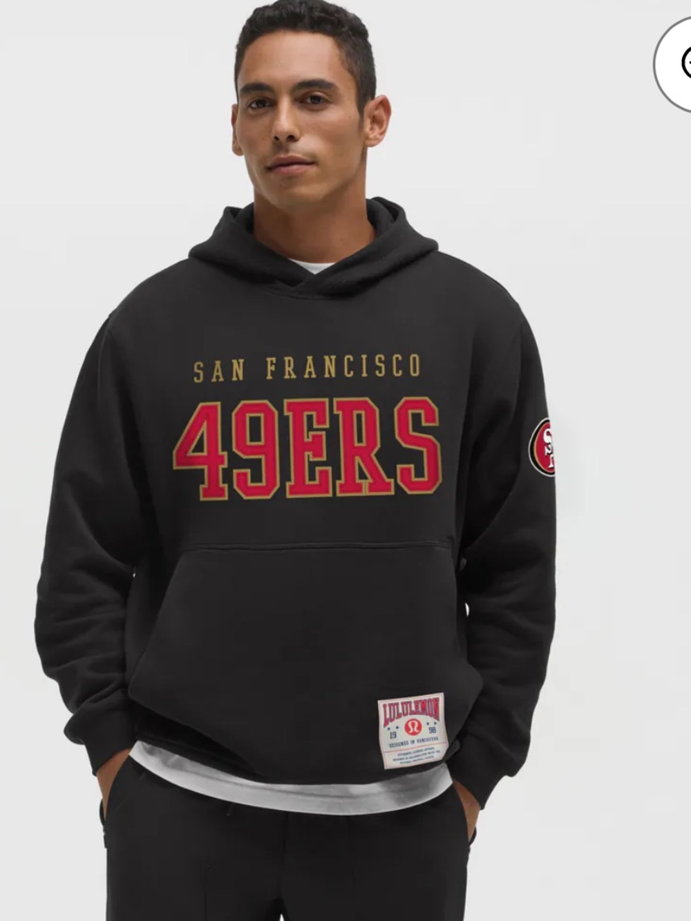 Lululemon steady state San Francisco 49ers hoodie